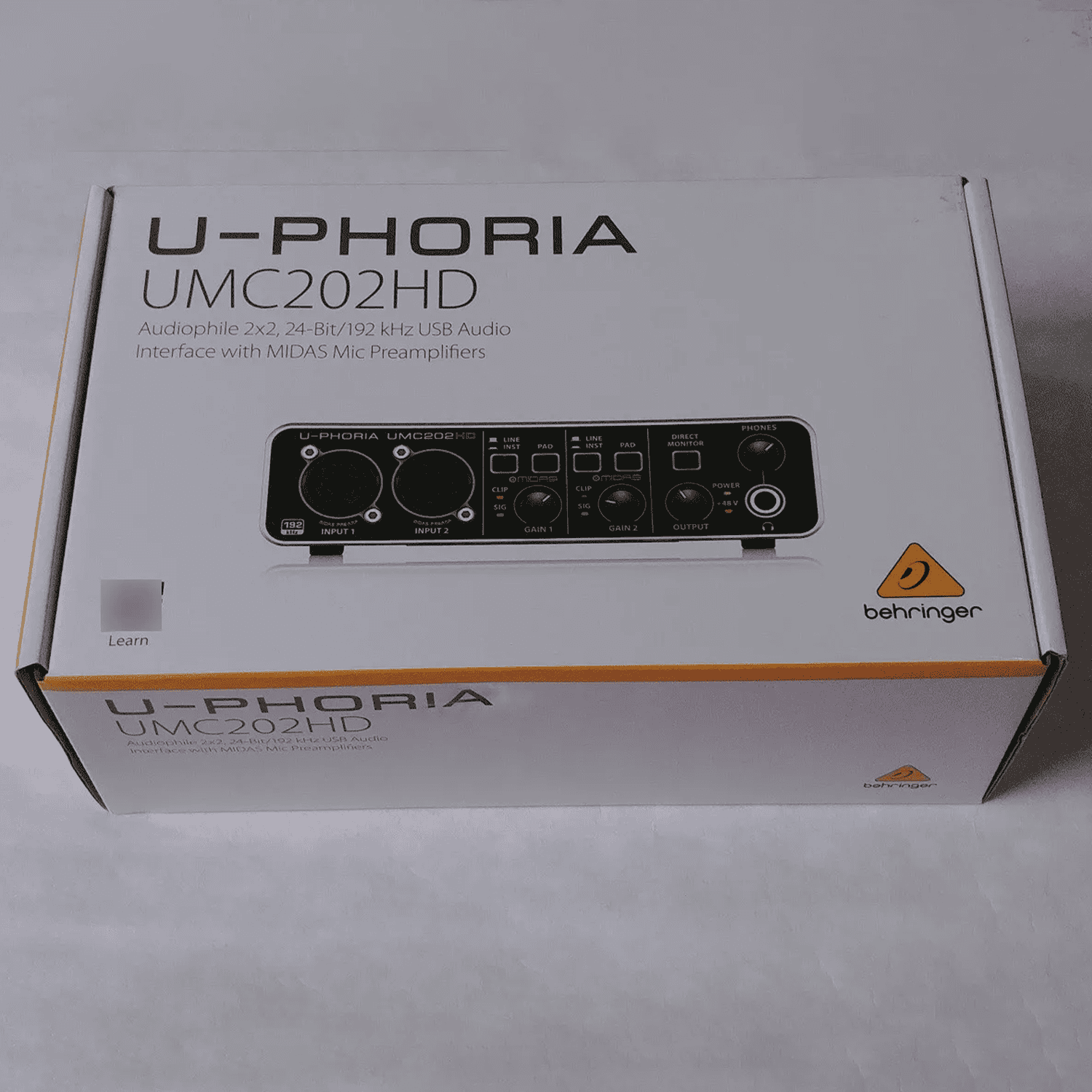 BEHRINGER U-PHORIA UMC202HD2 BEHRINGER U-PHORIA UMC202HD – INTERFAZ DE AUDIO USB 2×2 - Imagen 2