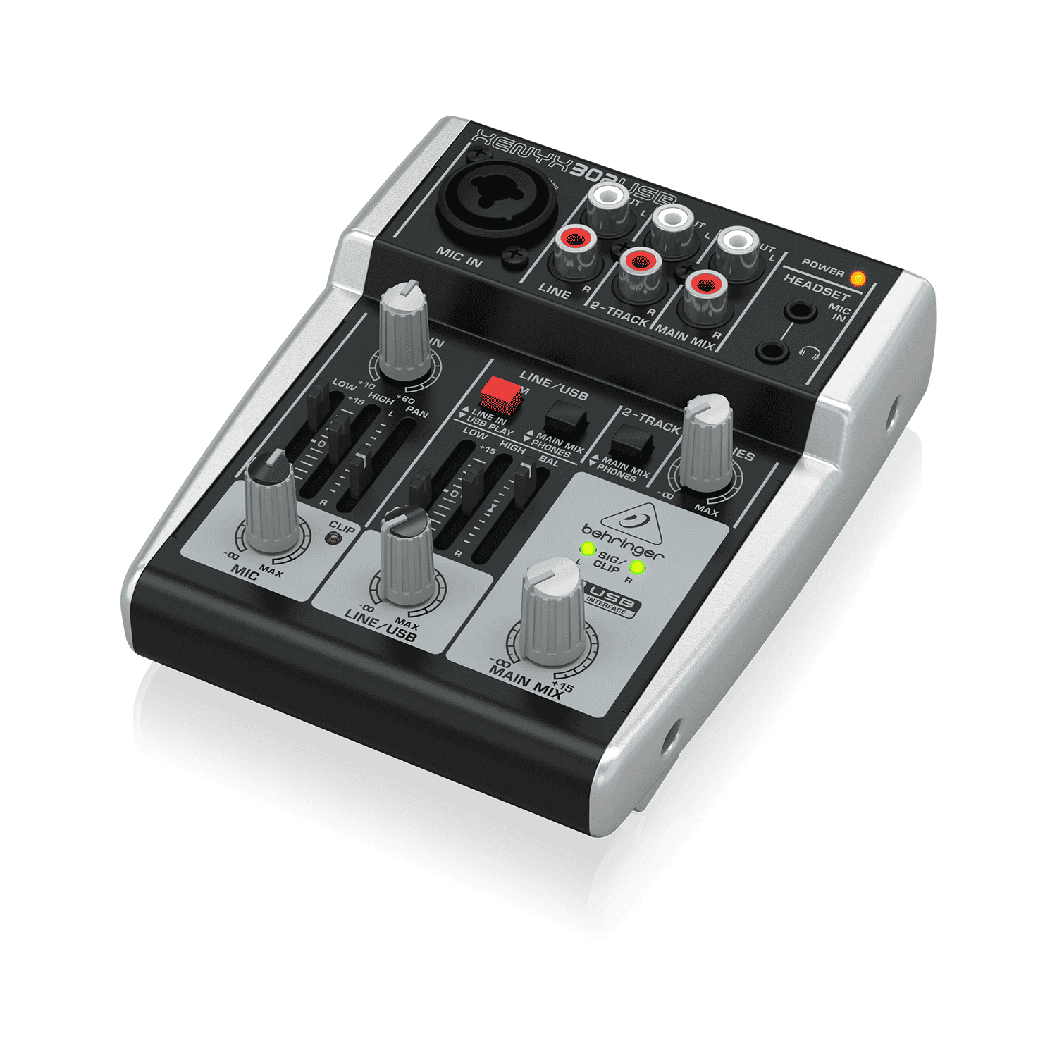 CONSOLA BEHRINGER XENYX 302USB CONSOLA BEHRINGER XENYX 302USB – MEZCLADOR CON INTERFAZ USB - Imagen 1