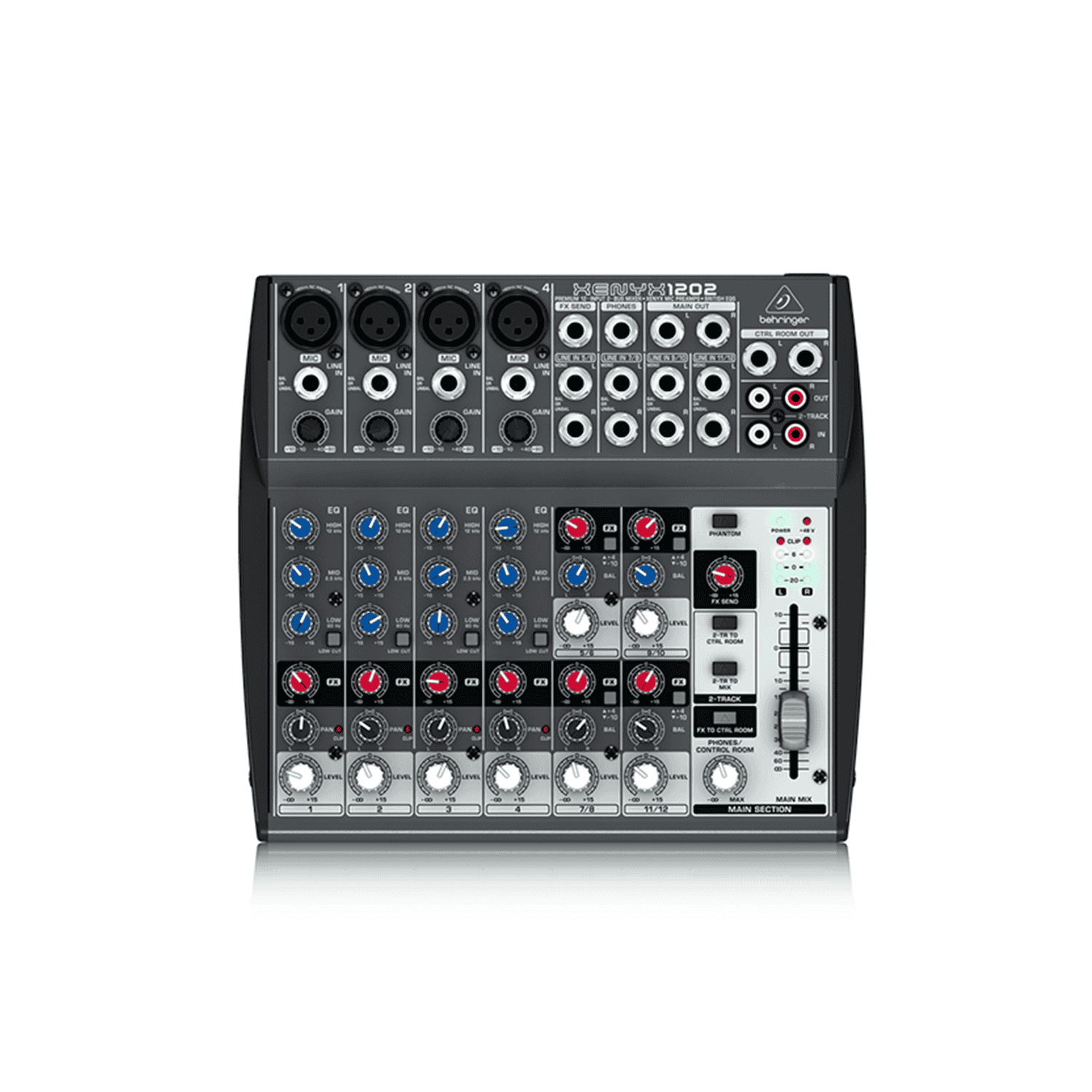 CONSOLA XENYX 1202 – MEZCLADOR ANALÓGICO 8 CANALES CONSOLA XENYX 1202 – MEZCLADOR ANALÓGICO 8 CANALES - Imagen 1