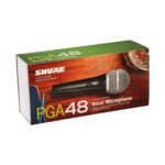 MICRÓFONO SHURE PG ALTA PGA48-XLR – DINÁMICO CARDIOIDE NEGRO/PLATEADO PARA VOCES - Imagen 2